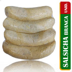 Tradicional Salsicha Branca Com Receita Alemã (pacote)