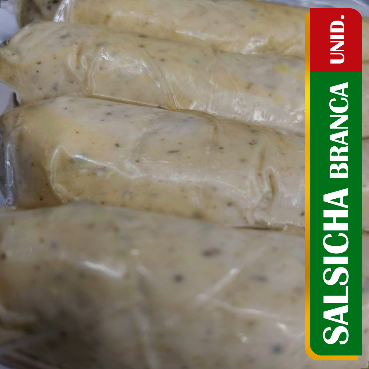 Tradicional Salsicha Branca Com Receita Alemã (pacote)