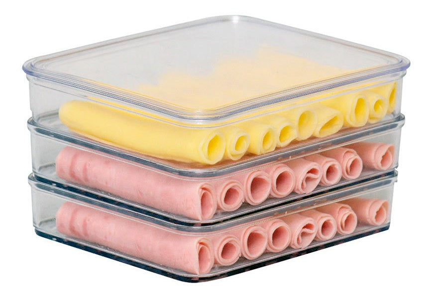 Porta Frios Triplo Triplex Luxo 3 Andares 3 Compartimentos