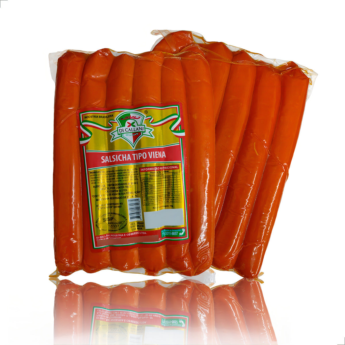Pacote De Salsicha Viena Com Receita Áustria - Sabor Intenso