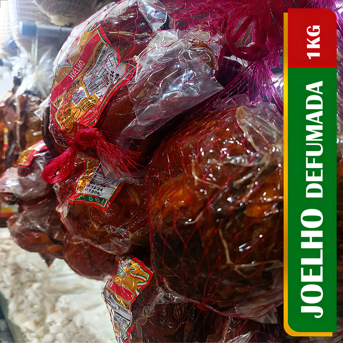 1kg Joelho Suíno Defumado - Saborosa Receita Italiana (peça)