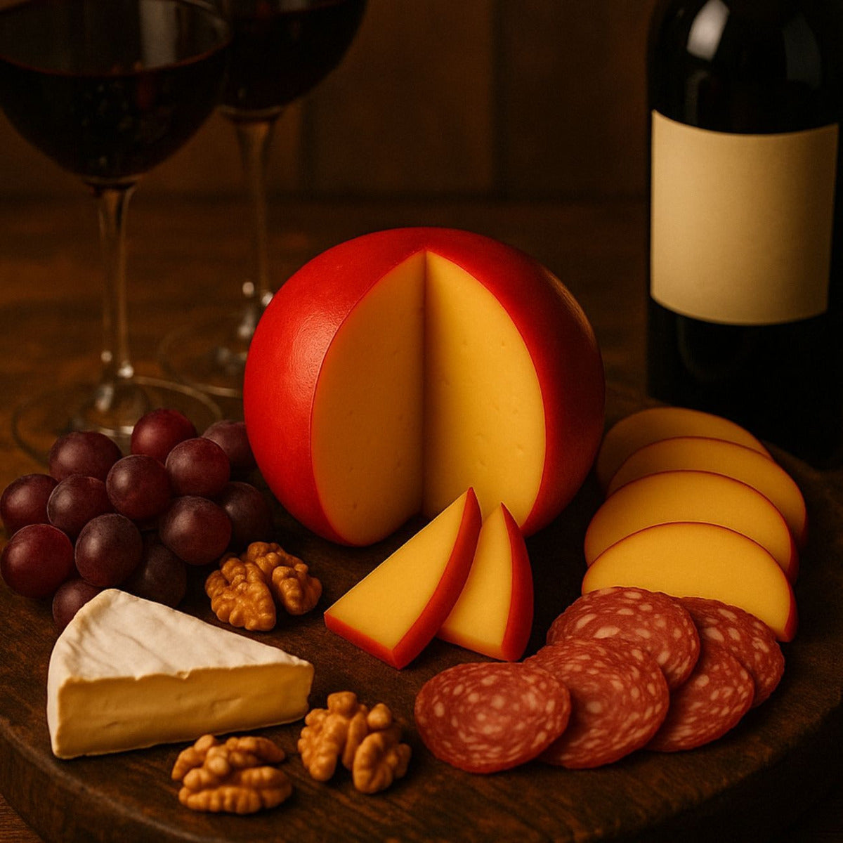 Queijo Gouda Reino Canastra 500g - Vaca - Embalado A Vácuo