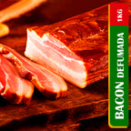 1kg Bacon Defumado Receita Portuguesa - Sabor Intenso