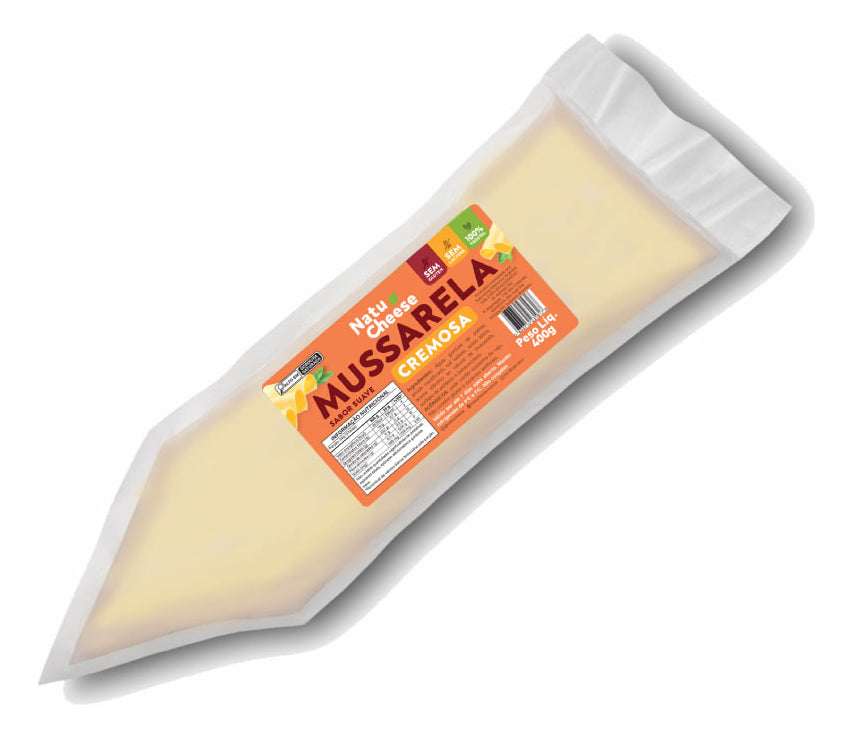 Queijo Vegetal Requeijão Mussarela Cremosa S/lactose 400g