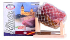 Kit Mini Jamon Serrano 12m Salamanca 1kg + Suporte + Faca