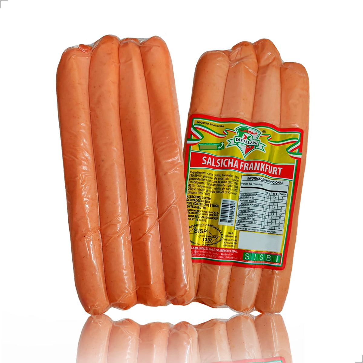 Legítima Salsicha Frankfurt Com Receita Alemã (pacote)