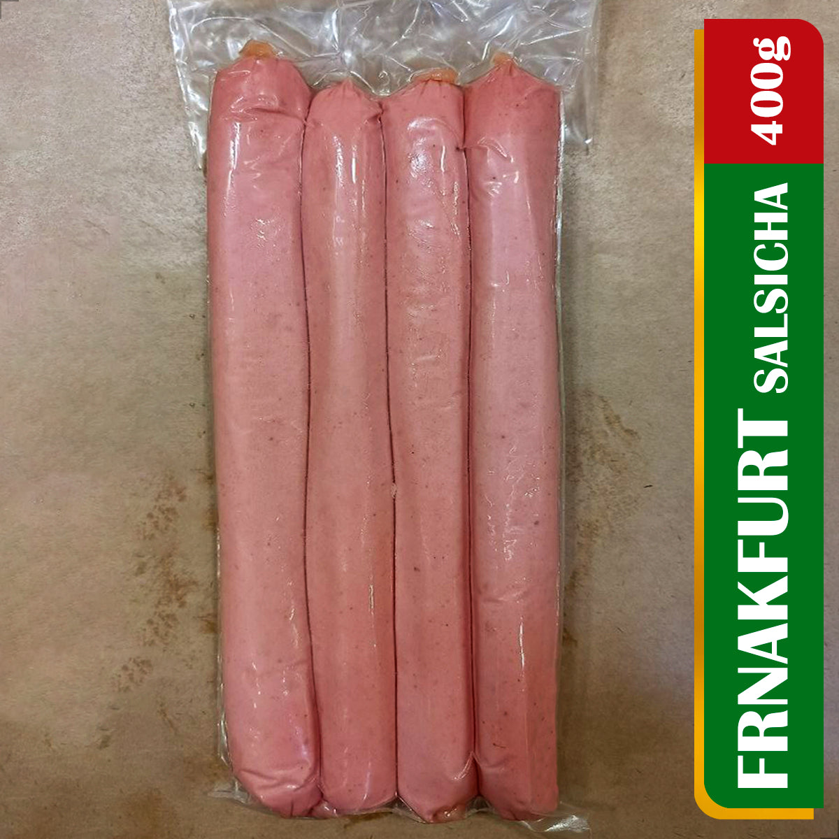 Legítima Salsicha Frankfurt Com Receita Alemã (pacote)