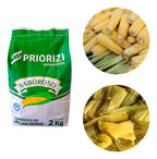 Milho Dentado Saboroso Brs 3046 6kg Milho Verde E Pamonha