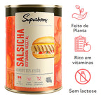 Salsicha Vegetal Defumada Superbom Lata 300g