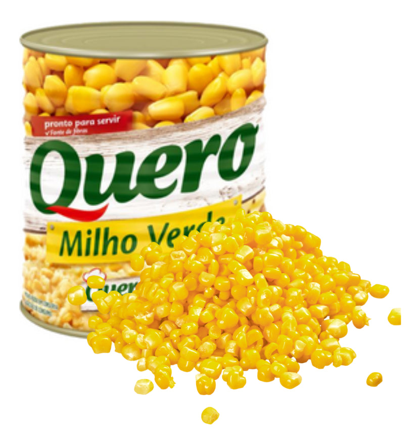 Milho Verde Quero Em Conserva 170g - Kit Com 6 Latas