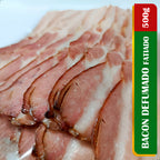 500g Bacon Fatiado Defumado Tradicional - Sabor Inenso