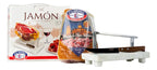 Kit Presente Mini Presunto Jamón Serrano 1Kg Salamanca + Suporte + Faca