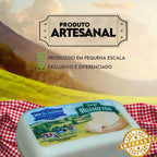 Queijo Minas Mussarela Bom Da Fazenda 900g Peça