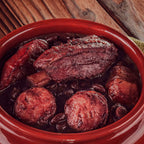 Kit Para Feijoada Defumado Bacon Pé Paio Linguiça  1 Kg